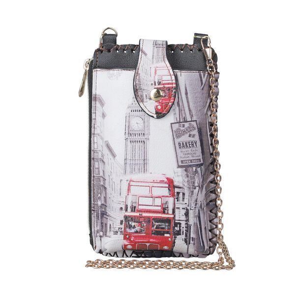 Handy Crossbody Tasche aus Kunstleder, Big Ben