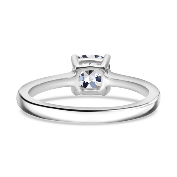 LUXURIANT SGL zertifizierter VS-GH Labor Kissenschliff Diamant Ring - 1 ct. image number 3