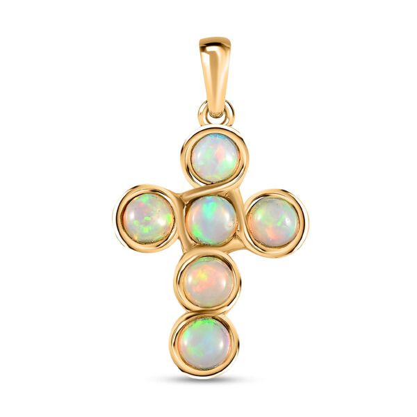 Nat&uuml;rlicher, &auml;thiopischer Welo Opal-Anh&auml;nger - 1,52 ct.