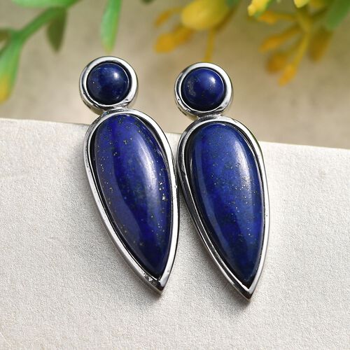 Lapislazuli Ohrringe - 14,62 ct. image number 1