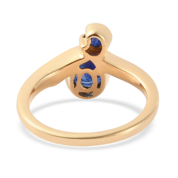 Masoala Saphir Bypass-Ring in Silber, 1,50 ct. image number 6