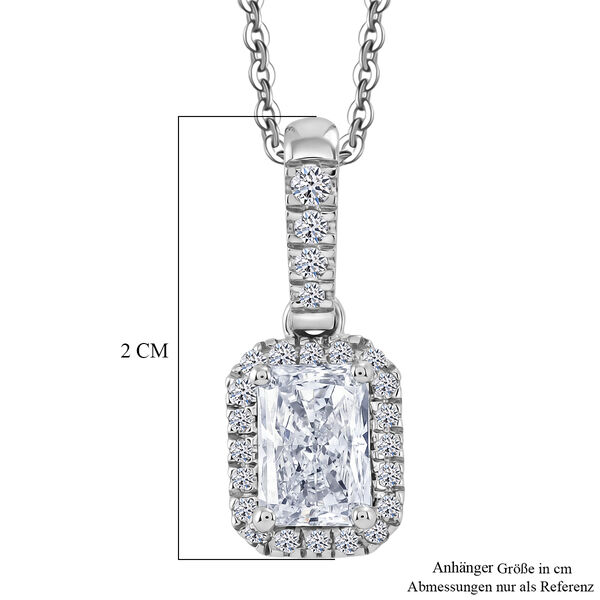LUXURIANT DIAMOND - Lab Grown Diamant SI-GH Schmuckset ca. 50 cm 925 Silber Rhodiniert ca. 1,00 ct. image number 5