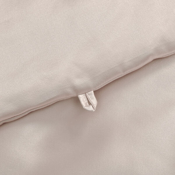 Serenity Night 100% Maulbeerseide Seidendecke mit 350gsm Seidenfüllung, 135x200cm, Taupe image number 9