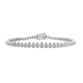LUXURIANT DIAMOND- SGL zertifiziertes SI-GH Labor Diamant Armband, 19 cm - 3 ct.