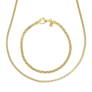 Italienisches 19cm Armband und 50cm Halskette