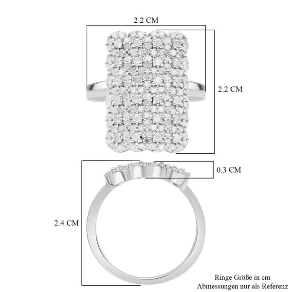 Weißer Diamant-Ring - 1 ct. image number 6