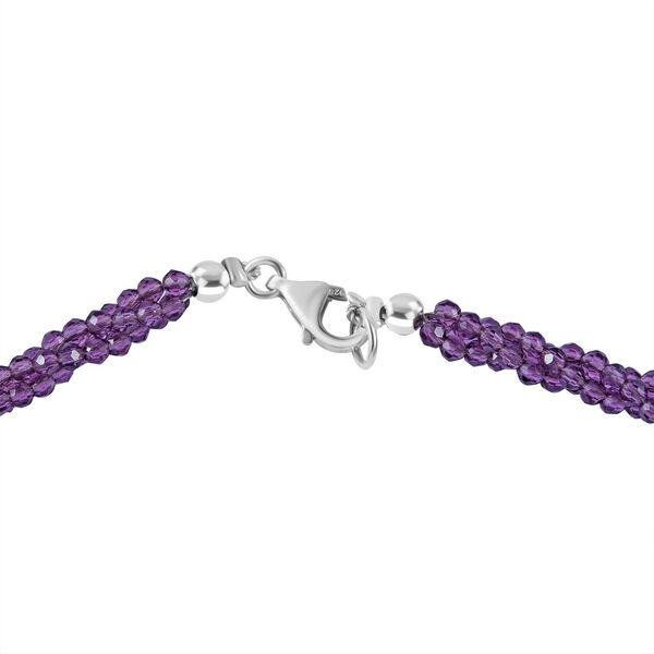 Afrikanische Amethyst-Halskette, 45 cm - 100 ct. image number 4