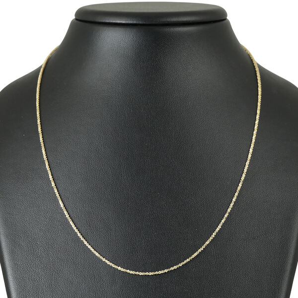 ROCK D/C 925 Silber vergoldet Halskette ca. 45 cm ca. 2,04g