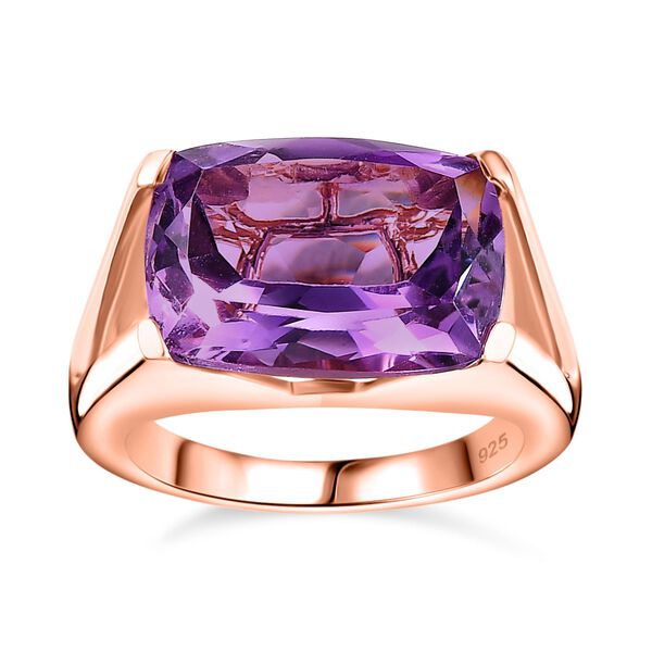 AAA Rose De France Amethyst Ring - 6,55 ct. image number 4