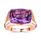 AAA Rose De France Amethyst Ring - 6,55 ct. image number 3