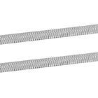 Fischgrätenkette 45 cm in 925 Silber rhodiniert image number 4