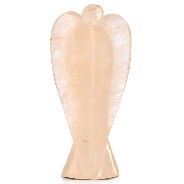 LIVMORE Handgeschnitzte Schutzengel Figur Gelber Aventurin ca. 7,62 cm image number 3