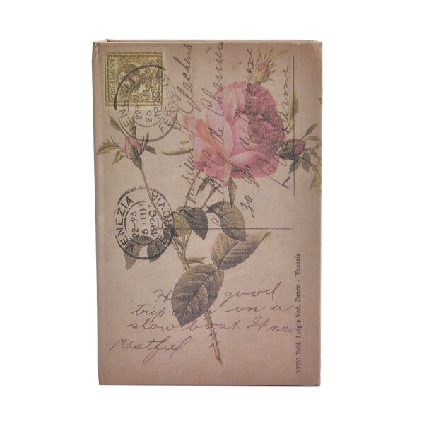 Geheimer Buchsafe mit Schl&uuml;sselverschluss &ndash; Rose image number 3