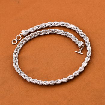 Royal Bali Kollektion-  Halskette in 925 Silber, 50 cm