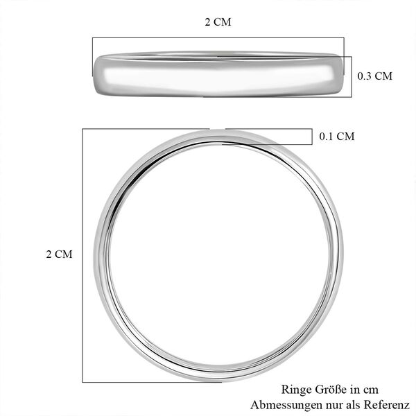 Bandring in 950 Platin image number 6