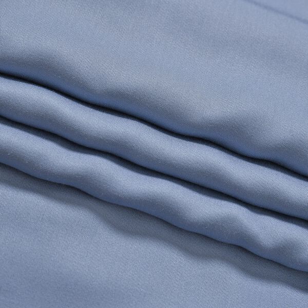 Serenity Night - 2er-Set Kissenbezüge aus Bambus, atmungsaktiv, temperaturausgleichend, hypoallergen - 80x80cm und 40x80cm, Blau image number 4