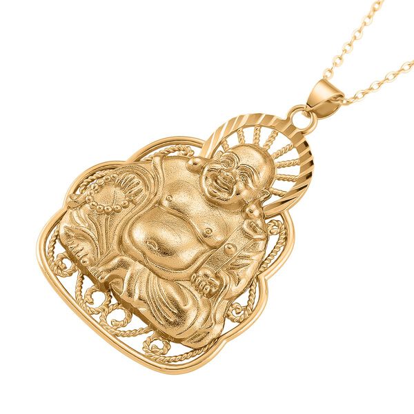 Nickelfreies Messing Halskette ca. 50 cm ca. 15,00g, Goldfarben image number 4