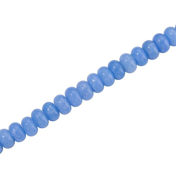 Blaue Quarzit 45+5cm Halskette und 17+5cm Armband image number 4