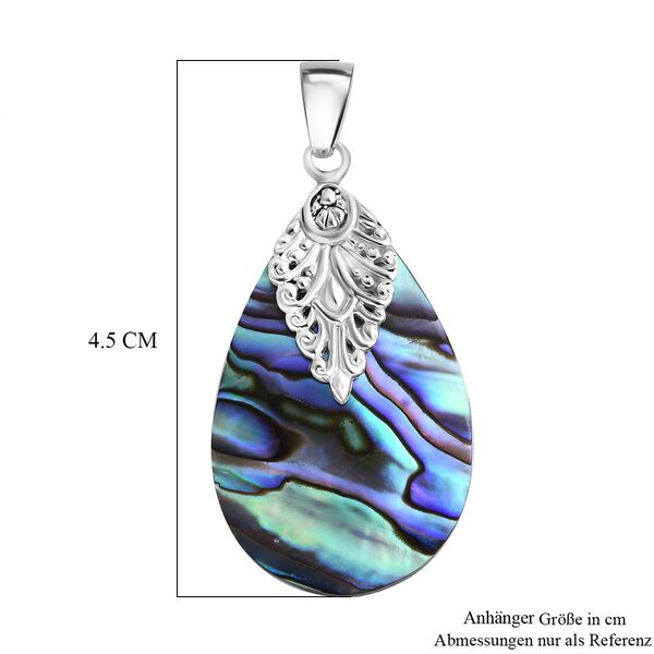 Royal Bali Kollektion - Abalone Muschel Anh&auml;nger image number 5