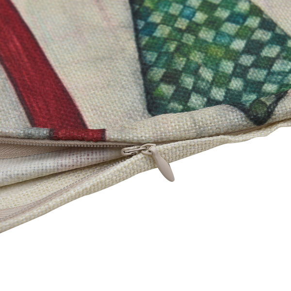 4er-Set bedruckter Kissenbezug, Gr&ouml;&szlig;e 45x45 cm, Safari image number 5