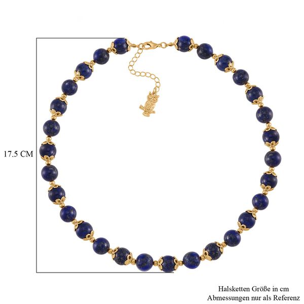 Lapislazuli Halskette, 45 cm - 420 ct. image number 5
