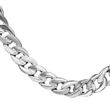 Italienische Panzer-Collier, ca. 45 cm, 925 Silber ca. 29,00g