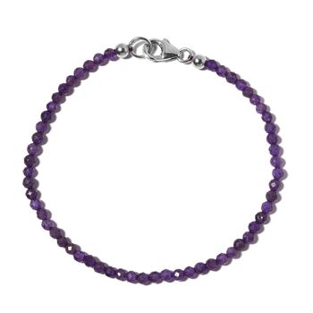 Afrikanisches Amethyst-Armband, 19 cm - 12,10 ct.
