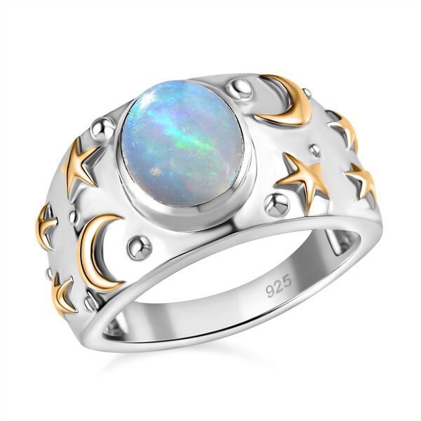Nat&uuml;rlicher, &auml;thiopischer Welo Opal-Ring - 1,17 ct. image number 5