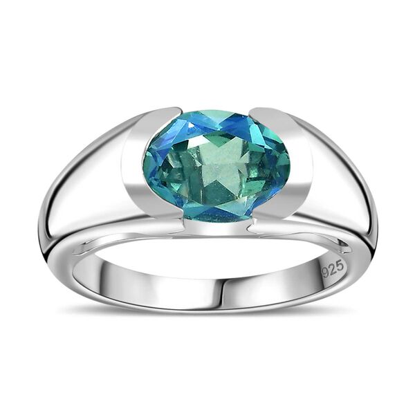 Pfau Triplett Quarz Ring, 925 Silber rhodiniert - 2,01 ct. image number 3