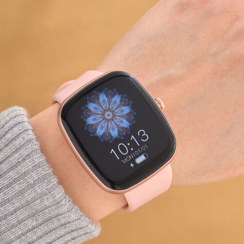 VS10 Smartwatch - 4-in-1 Set, 1,83 TFT Touchscreen, 3 Silikonarmbänder Bluetooth-Anrufe, Sprachassistent, Sportmodi, Herzfrequenz- und Schlaftracking, Rosa image number 1