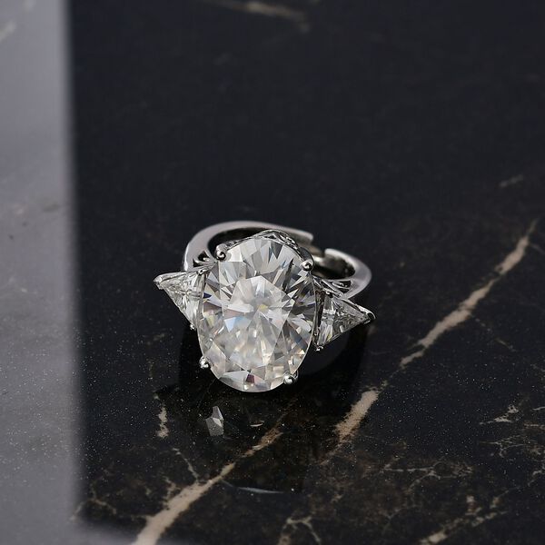 D'Joy Moissanit Ring - 13,79 ct. image number 1