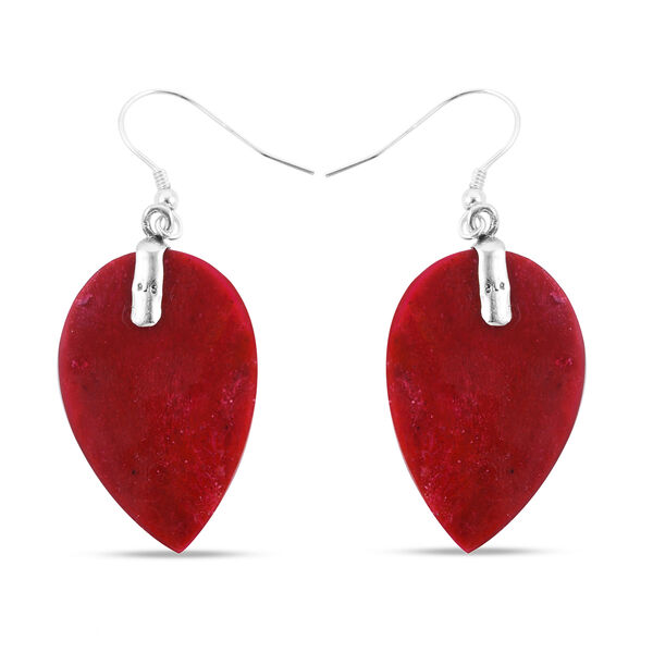 Royal Bali Kollektion - Koralle Ohrh&auml;nger 925 Silber&nbsp; image number 4