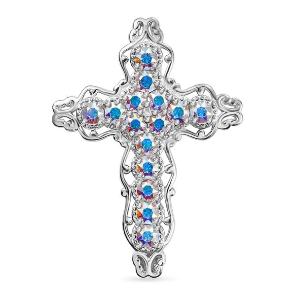 J Francis gefertigt mit SWAROVSKI- AB Swarovski Kristall Anhänger image number 0
