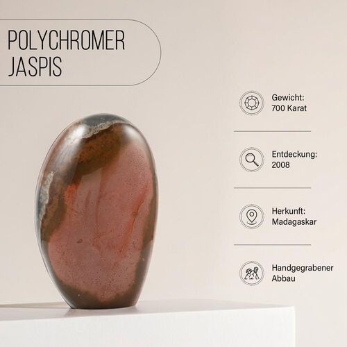 Polychromer Jaspis - S, 700 ct. image number 1
