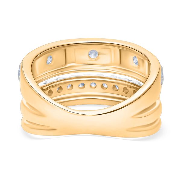 LUXURIANT SI-GH Labor Diamant Ring im Stacking-Stil - 1 ct. image number 2