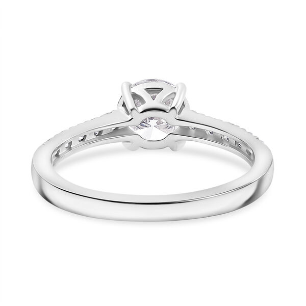 LUXURIANT SI Labor Diamant Ring, 925 Silber rhodiniert - 1,25 ct. image number 5