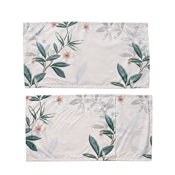 Bettwäsche-Set 6tlg., exotische Blumen, weiß image number 6