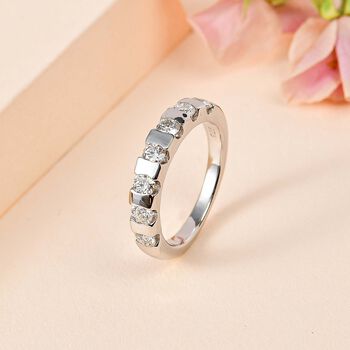 Moissanit Ring - 0,71 ct.