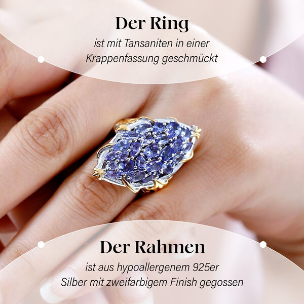 Tansanit Ring - 4,33 ct. image number 3