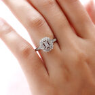Diamant-Ring, 925 Silber platiniert  ca. 0,50 ct image number 2