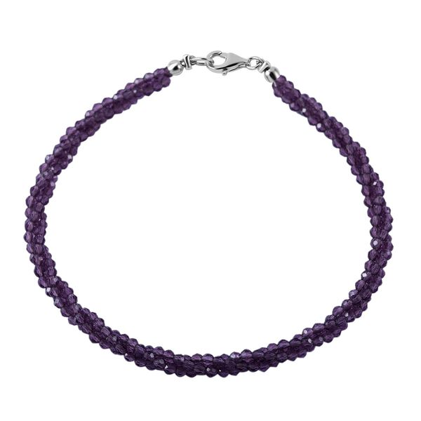 Afrikanisches Amethyst-Armband, 19 cm - 30 ct.