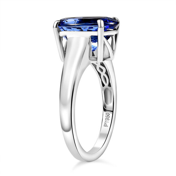 RHAPSODY AAAA Tansanit Ring in 950 Platin - 6,24 ct. image number 4