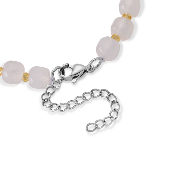 Achat, Glas Armband ca. Flexibles cm 316L Edelstahl 58.00 ct image number 3
