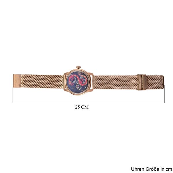 WILLIAM HUNT LIMITIERTE EDITION - Drachen Uhr Seiko Automatik Uhrwerk, 21 Jeweils, Saphir Mineralglas, 5 ATM Wasserdicht, 316L Edelstahl image number 8