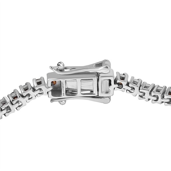 LUXURIANT DIAMOND - Lab Grown Roter Diamant SI Armband ca. 16.5 cm 925 Silber Rhodiniert ca. 3,00 ct. image number 3