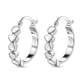 Polki Diamant Creolen - 4,17 ct.