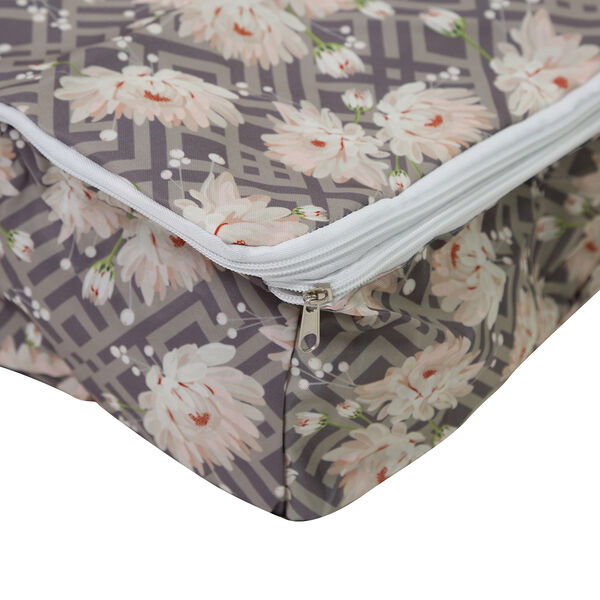 Serenity Night: 2-lagig Erweiterbare Aufbewahrungstasche, grau image number 5