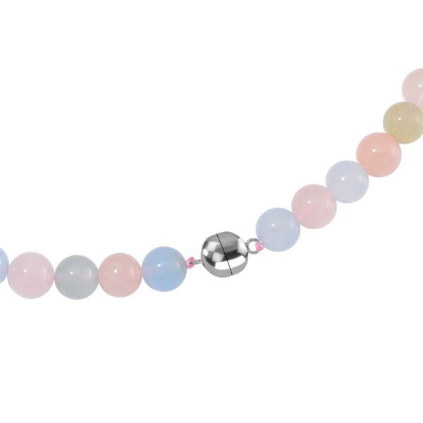 Mehrfarbige Beryll-Halskette, 50 cm - 320 ct. image number 4