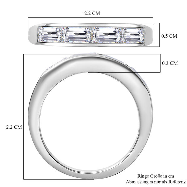 Moissanit Ring - 1,12 ct. image number 7