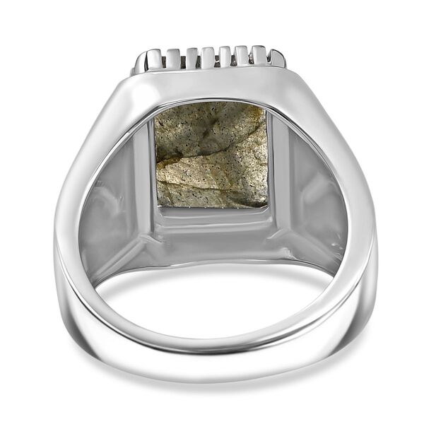 D'Joy AAA Labradorit Herrenring - 8,36 ct. image number 5